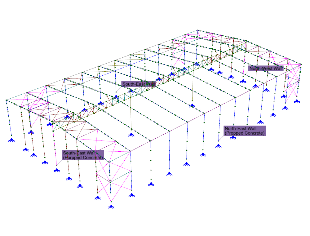 Structural audit, analysis, and engineering assessment of large industrial storage facility to evaluate condition, compliance and asset integrity.